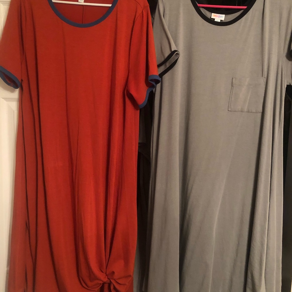Lula Roe Carly dresses. Brand new never worn